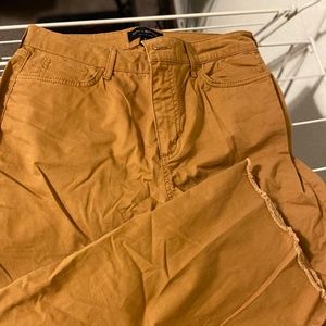 Banana Republic high waisted wide leg cropped pants